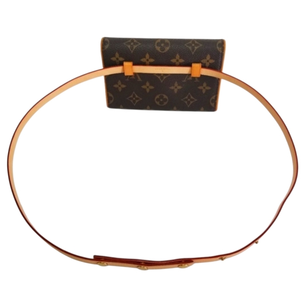 Louis Vuitton (Vintage) Pochette Florentine Monogram Belt Bag-Complete Inclusion - Picture 12 of 15